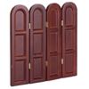   Wooden Screen 1:12 Retro  ature Scene Furniture Model Dollhouse Accessory