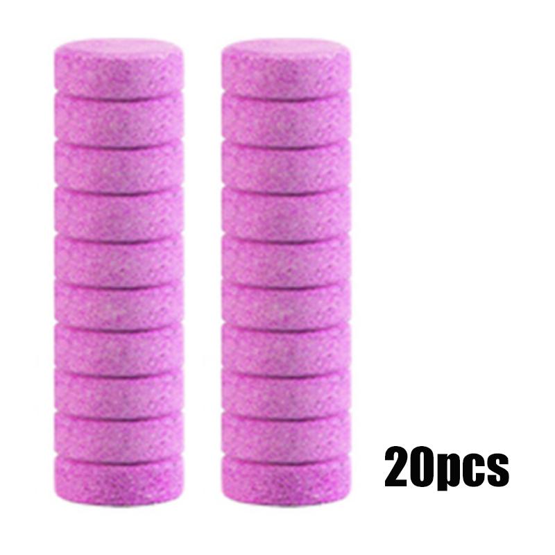 Car Windshield Cleaning Pills Glass Solid Cleaner Effervescent Tablets Car Windscreen Wiper Washer Pills Wash Pads Accessories