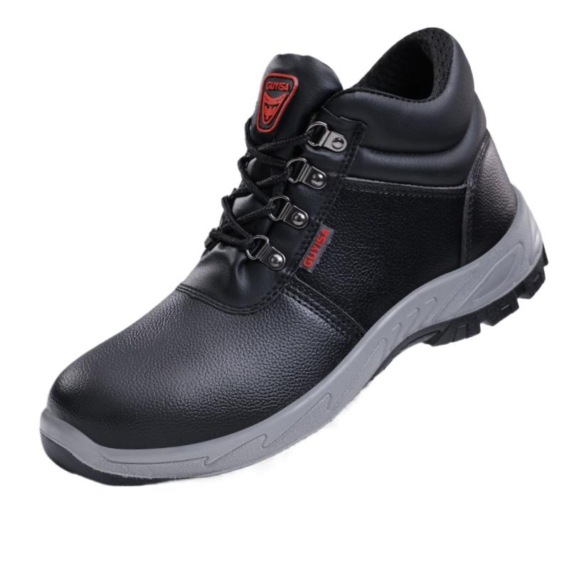 Labor Insurance Shoes Steel Bag Head Lightweight Safety Shoes Comfortable Safety Protection Winter Cotton Shoes