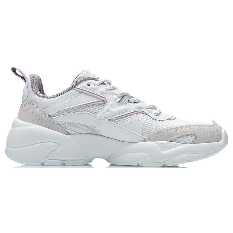 Li Ning Xingyun Casual Shoes Women's Low top Mist White AGCR076-1