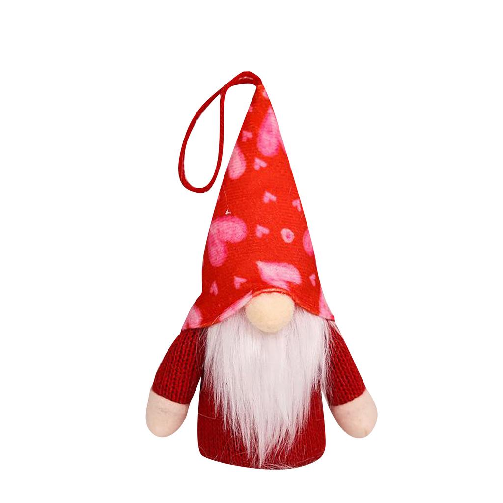 Valentine's Day Decorations Luminous Lovers Forest Doll Faceless Doll Ornaments