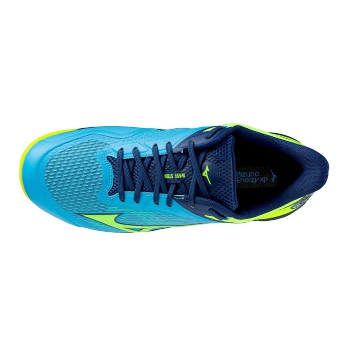 Mizuno Pickleball Shoes Wave Strike Unisex 26.5 Cm 4E Blue X Yellow