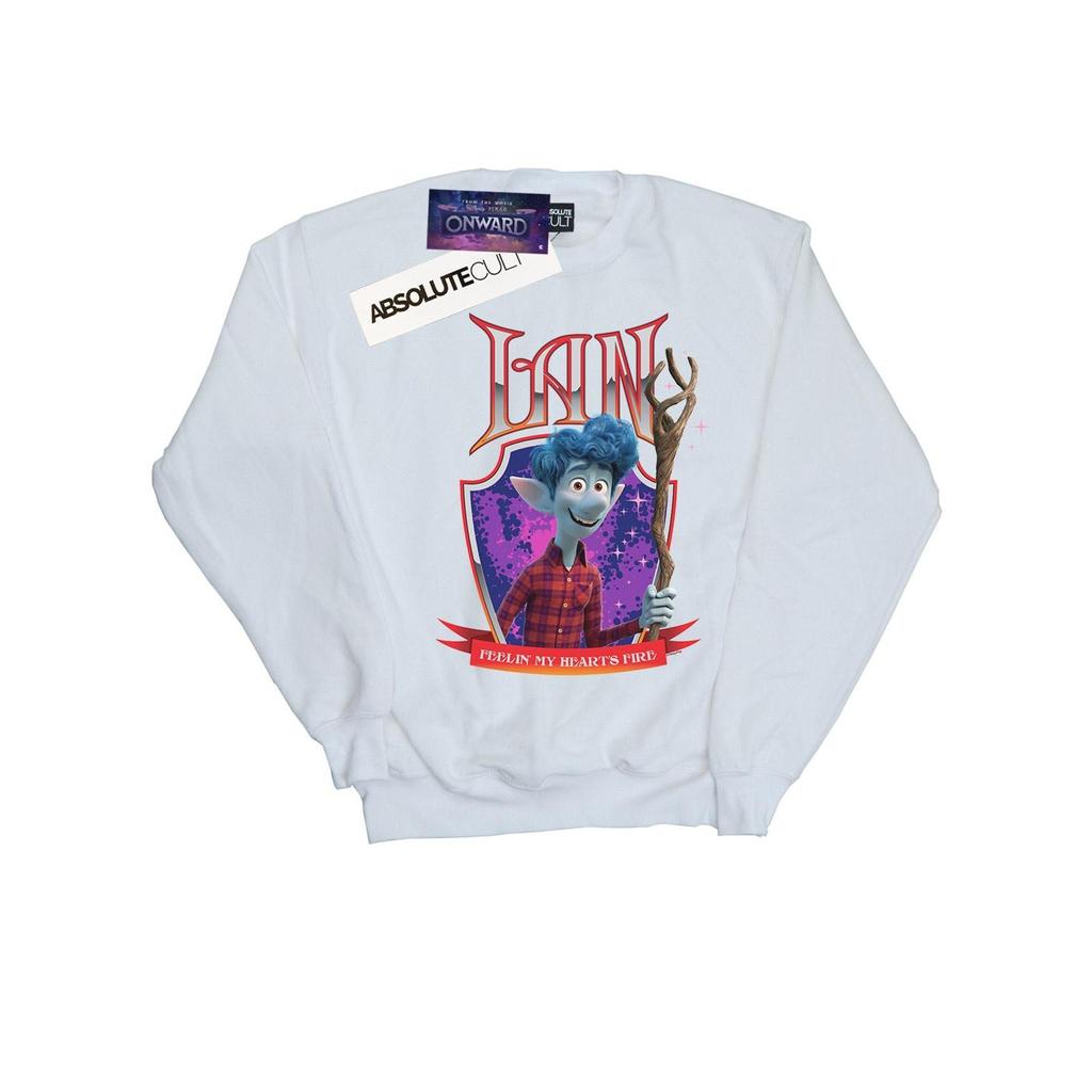 Disney Womens/Ladies Onward Ian Heart´s Fire Sweatshirt