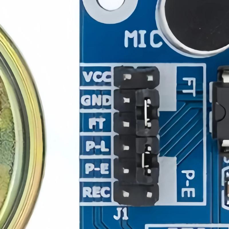 

1pcs ISD1820 Voice Recording Recorder Module With Mic Sound Audio Loudspeaker Microphones 1PCS