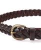 [Avirex] [Avirex] LEATHER MESH BELT Leather Mesh Belt Men's L 050 Brown 783-5971002