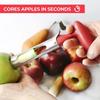 Stainless Steel Fruit Corer Serrated Edge Nonslip Handle For Home Kitchen Baking