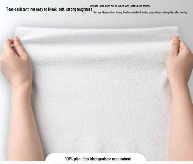Large Thickened Disposable Beauty Towel for Hairdressing, Face Washing, Foot Care, Massage, Manicure, and Bathing.