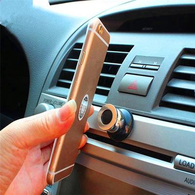 Supporto universale per telefono da auto a 360 gradi Supporto magnetico per bocchette dell'aria Supporto per telefono cellulare da auto