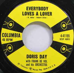 

7inch Record DORIS DAY - Everybody Loves A Lover 441195 Columbia 1958 US Pop Used
