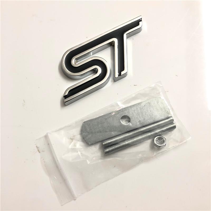 Ford Mondeo/Focus/Fiesta Sport ST Car Emblem Metal Grille & Rear Sticker