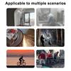 Cycling Face Guard with Detachable Goggles Windproof Sand-proof Breathable Men Women Outdoor Riding Face Shield Protector with Elastic Band