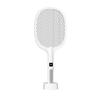 Electric Fly Swatter Rechargeable Mosquito Swatter 4000V Mosquitoes Trap Lamp for Home Indoor Outdoor