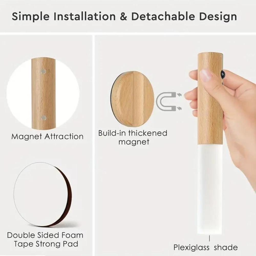 Advanced Entrance Door Sensor Light That Lights Up When People Come, Intelligent Sensor Night Light, Hallway Entrance Light, Bedside Wall Light