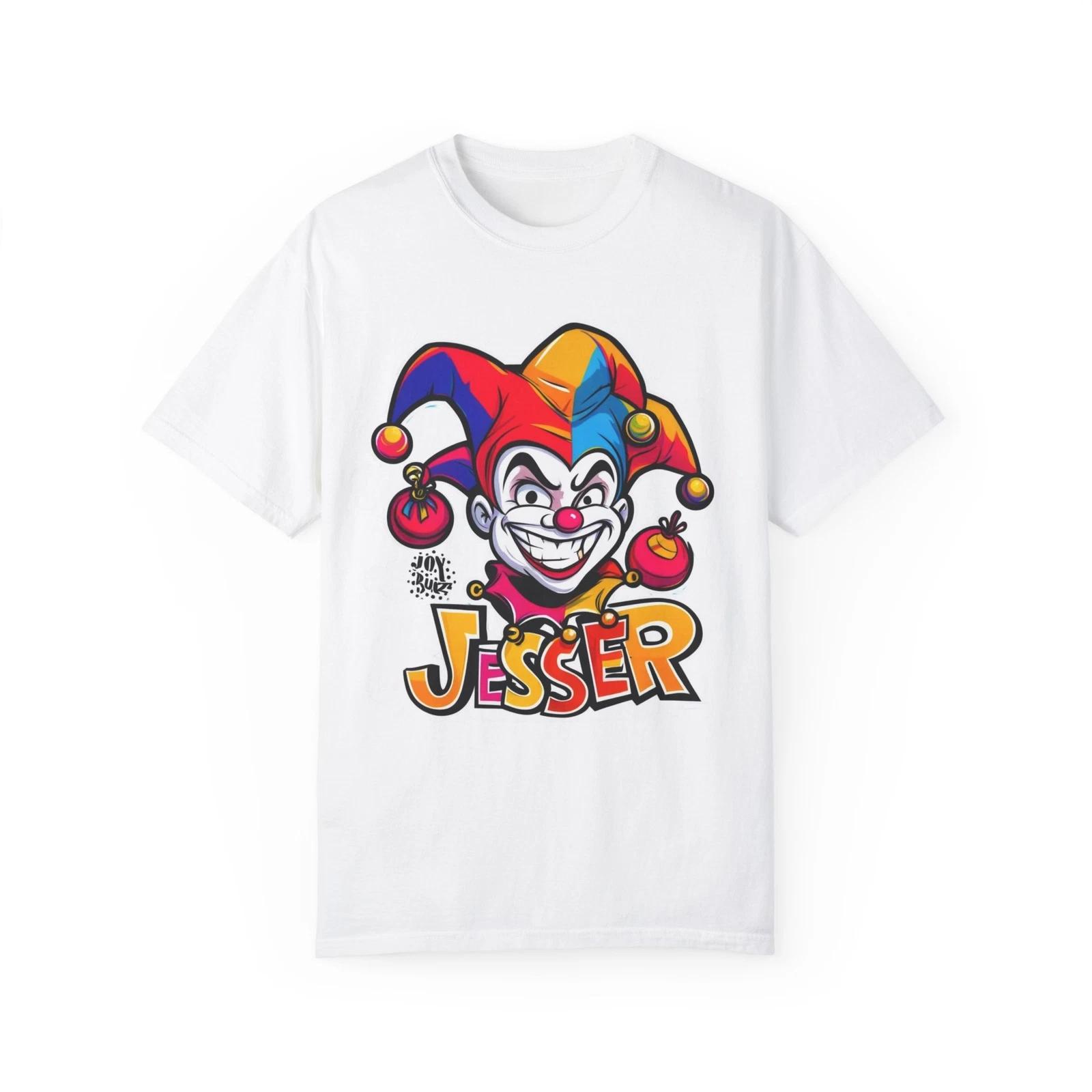 Funny Joker Graphic T-shirt, Unisex T-shirt, Gift for Clown Lovers, Casual Wear, 4XL