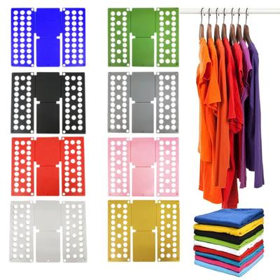 68cm/48cm Plastic Clothes Folding Board Durable Kids Laundry Folder Easy and Fast Shirt Folding Board Home Storage Tool for Kids