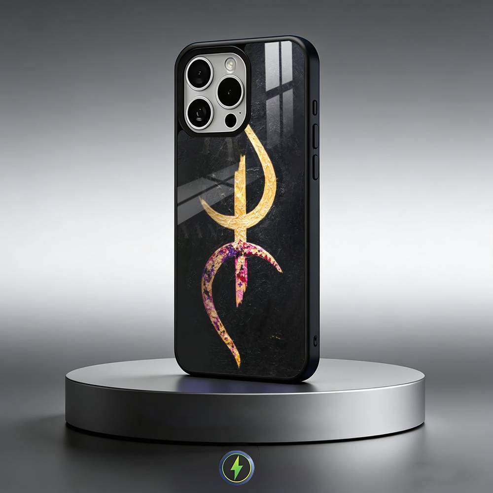 

Amazigh Symbol Phone Case For iPhone17,16,15,14,13,12,11 Plus,Pro Max Magnetic For Magsafe Wireless Charging iPhone13PRO