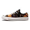 UNDEFEATED X Converse 1970s Comfortable Casual Low-top Canvas Shoes Unisex Black and Orange