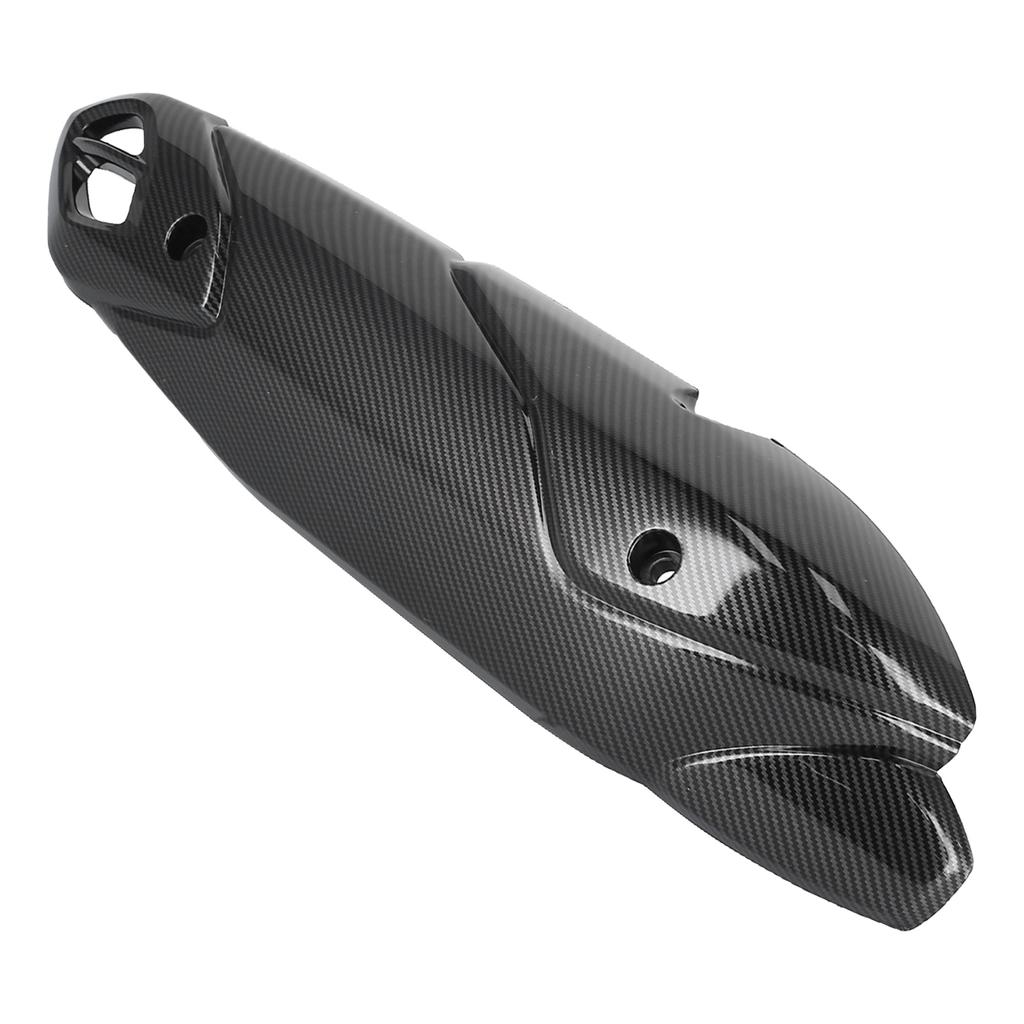 Motorcycle Exhaust Pipe Heat Shield Cover Carbon Fiber Style Replacement for NMAX155 NMAX125