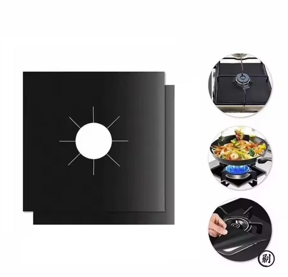 

Kitchen Stove Cover Non-stick Lined Gas Stove Protector Heat Resistant Cuttable Easy Clean Oven Lid Protector