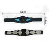 60cm Smart EMS Muscle Stimulator Trainer Fitness Massager Abdominal Training Belt Weight Loss Body Slimming Pad USB Rechargeable