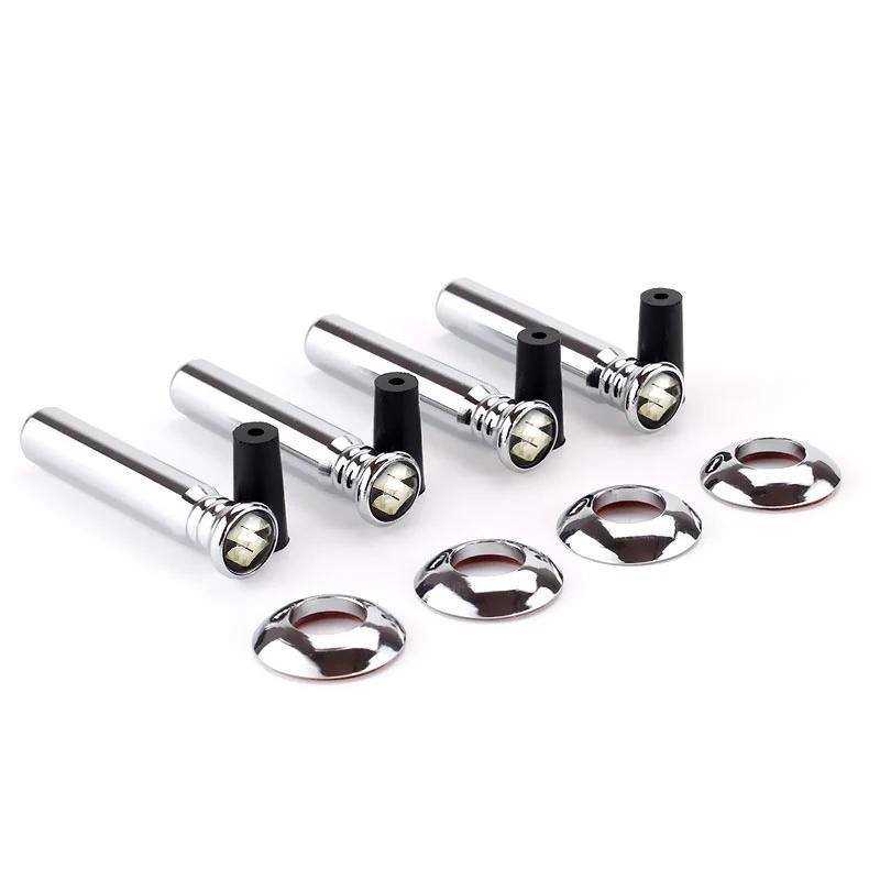 AAGK1 Alloy Car Emblem Door Lock Pin Knob Pull Cover Decoration for SUZUKI ALTO GRAND VITARA IGNIS JIMNY S-Cross SWIFT SX4 BALENO