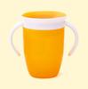 360 Degrees Can Be Rotated Baby Learning Drinking Cup with Double Handle Silicone Drinking Cup Anti-Choking Drinking Cups