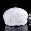 Cuffia da doccia impermeabile per bagno Cuffia per capelli elastica per cappello da bagno addensata per donna Bellezza Parrucchiere Dot Prodotti Accessori per il bagno