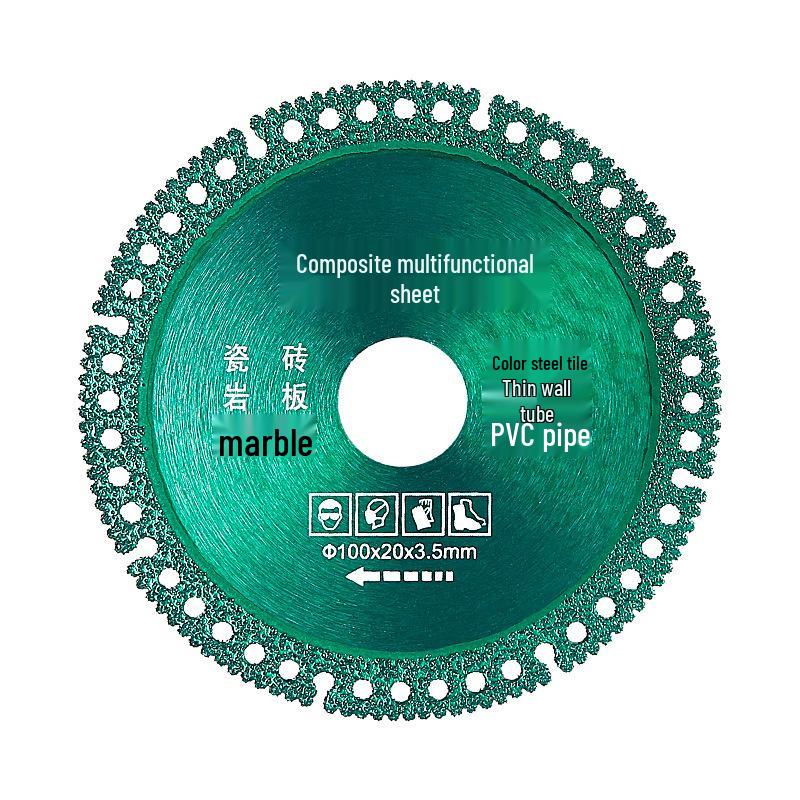 Multi-functional Cutting Disc for Tiles, Stone, Marble, Steel, and Metal - Angle Grinder Compatible