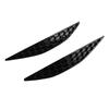 2pcs Gloss Black Rear Bumper Reflector Honeycomb Delete Set Fit For MK7 2013‑2016