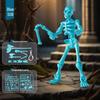 Articulated Skeleton Soldier Model: Bone Joint Toy & Prank Ornament