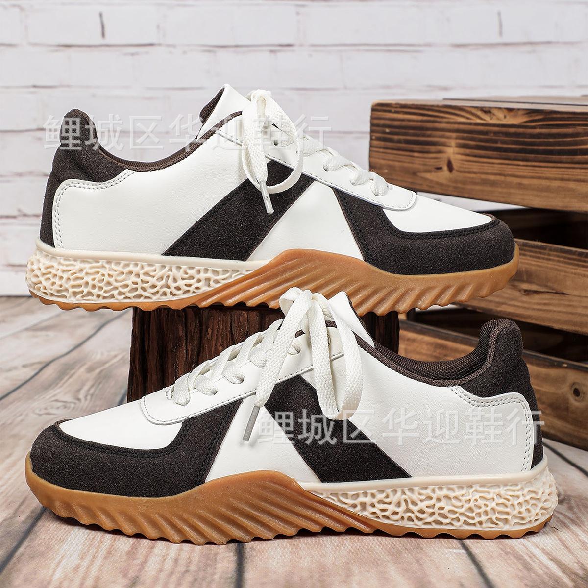 Four Seasons New German Training Shoes Casual Sneakers Breathable and Lightweight Outdoor Running Shoes Couple Trend Shoes 35