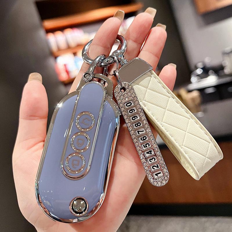 Wuling Hongguang MINIEV Key Case for 2022 Models (Snap Button)