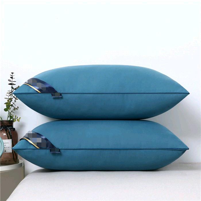 Hilton Five-Star Hotel Neck Support Feather Velvet Pillow Gift