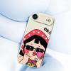 For iPhone Air Case Cute Kid Pattern Printing Straight Edge TPU Phone Back Cover