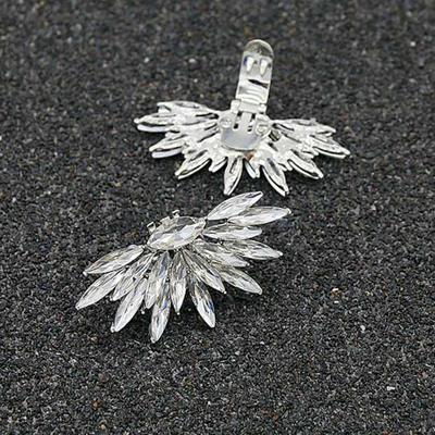 10Pcs Stainless Steel Flower Shoes Clips Ornament On Findings Diy Craft Buckles
