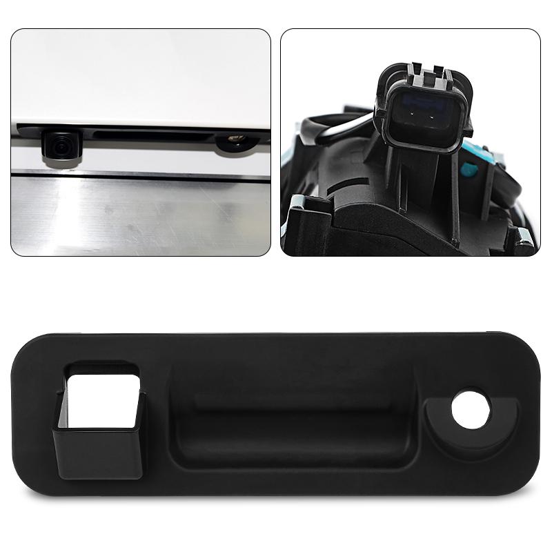 Outer Rear Tailgate Door Trunk Lid Lock Handle Switch for Hyundai Sonata 2015 2016 2017 Auto Parts Accessories Black 81260-C1010 1pc
