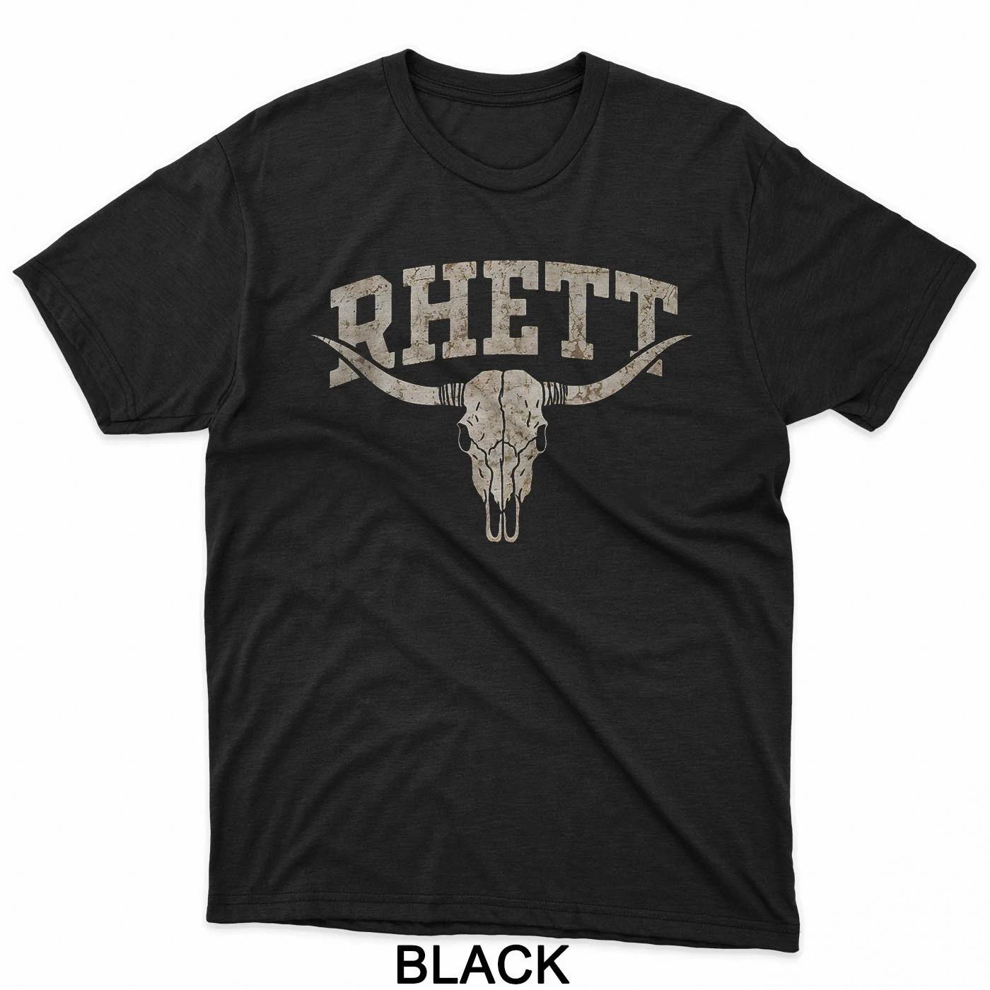 

Vintage Graphic Rhett Funny for Men Women Kid Boy Girl T-Shirt XL