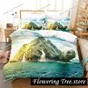 3D Print World Turtles Turtle Island Bedding Set Duvet Cover Bed Set Quilt Cover Pillowcase Comforter king Queen Size Boys Adult