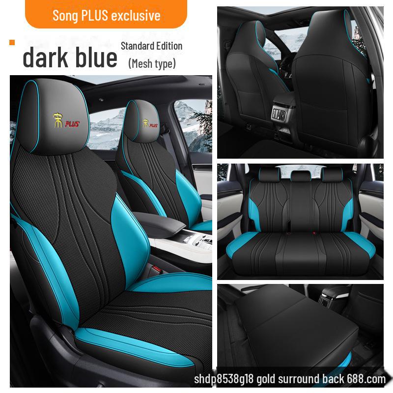 

BYD Song PLUS Breathable Mesh Car Seat Cover, Fully Encased & Universal for All Seasons Custom Fit