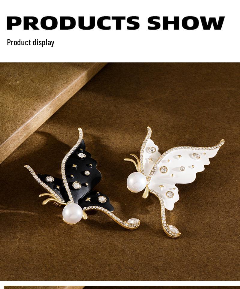 Exquisite Butterfly Brooch: High-End Women's Design Lapel Pin Corsage Accessories