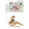 Children Parish Montessori Sensory Wooden Toys Sorting Ball Cup Coins Fine Motor Training Matching Games Early Educational Toys