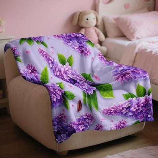 Coperta con Stampa HD 150x100cm per Pisolini in Ufficio