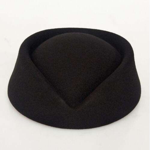 Stylish 3D Embroidery Air Stewardess Hostess Career Hat for Travel Casual Party Outdoor Trendy Character Design for
