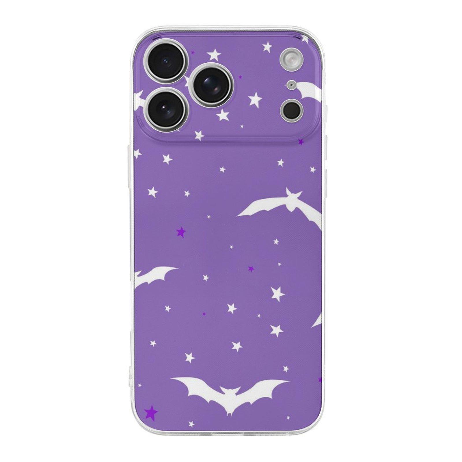 

1 Pack For Iphone 17/17Air/17Pro/17ProMax Clear TPU Phone Case With Reinforced Shock Corners, Micro-Dot Finish, Smooth Buttons And Slim Fit IPHONE-17ProMax белый