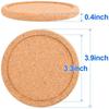 Wine Home Decoration Heat Resistant Non-Slip Natural Cork Coasters Placemats Table Mat Mug Pad