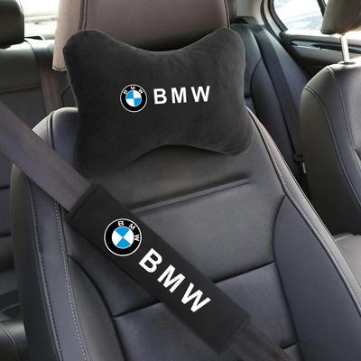 Car Seat Belt Protection Shoulder Pads Headrest Neck Pillow For M F10 F20 E83 E90 E92 E93 X1 X5 X6 F30 G03 E43 E53 E63 E84