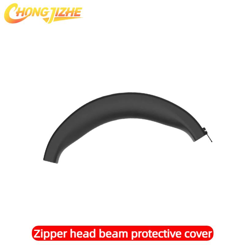 CHONGJIZHE Replacement Cooling Gel Earpads Silicone zipper head beam protective cover for Anker soundcore Life Q30 Headphone