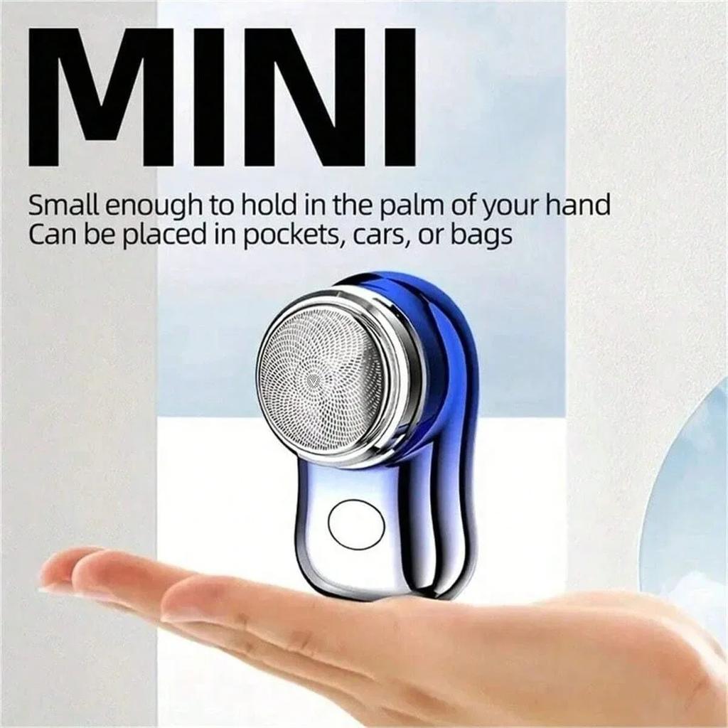 Men Foil Shavers Cordless Electric Portable Pocket Shaver Washable Travel USB Charging for Men