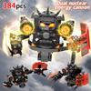 MOC Skibidi Toilet Action Figure Building Blocks Titan Clock Man Upgrade 4.0 Bricks DlY Toys For Kid Christmas Birthday Gifts