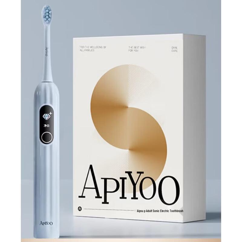 ApiYoo S1 Smart Electric Toothbrush with Digital Display